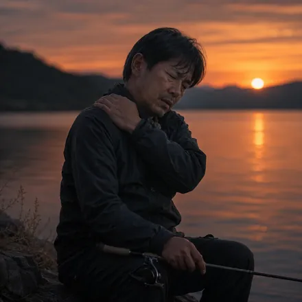 釣り・デスクワークの疲労
